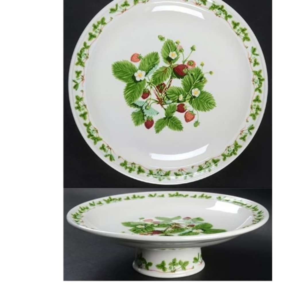 Summer Strawberry Cake Stand By Portmeirion
